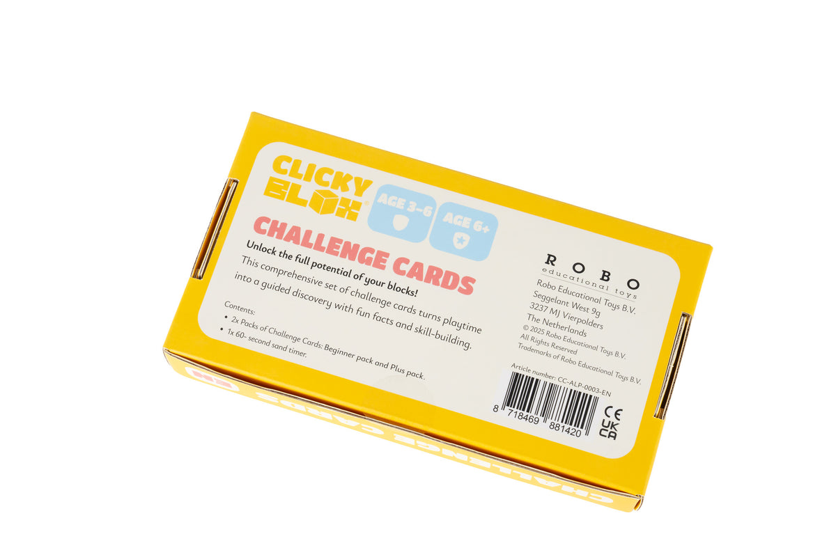 ClickyBlox® Challenge Cards Alphabet
