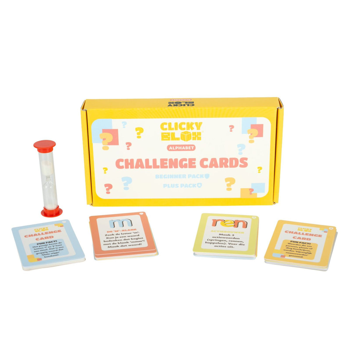 ClickyBlox® Challenge Cards Alphabet