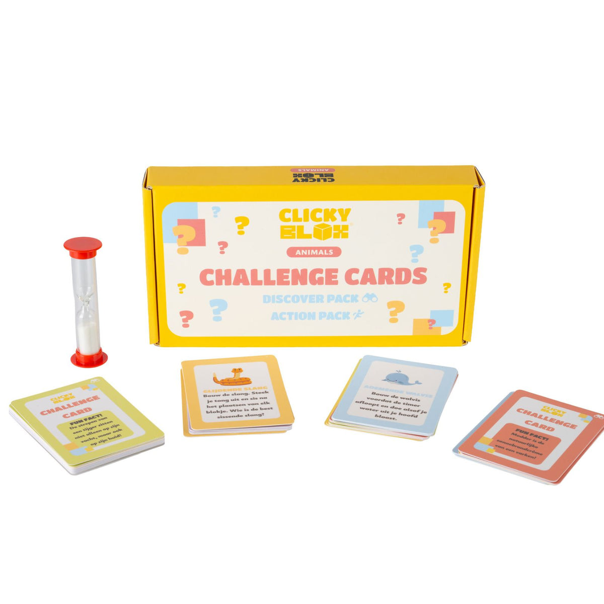 ClickyBlox® Challenge Cards Animals