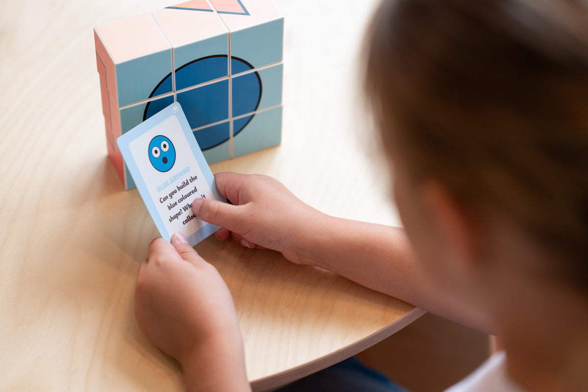 ClickyBlox® Challenge Cards Shapes
